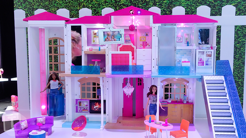 Illustration for article titled Barbie Now Has an Entire Smart Dream House That Responds to Kids' Voice Commands